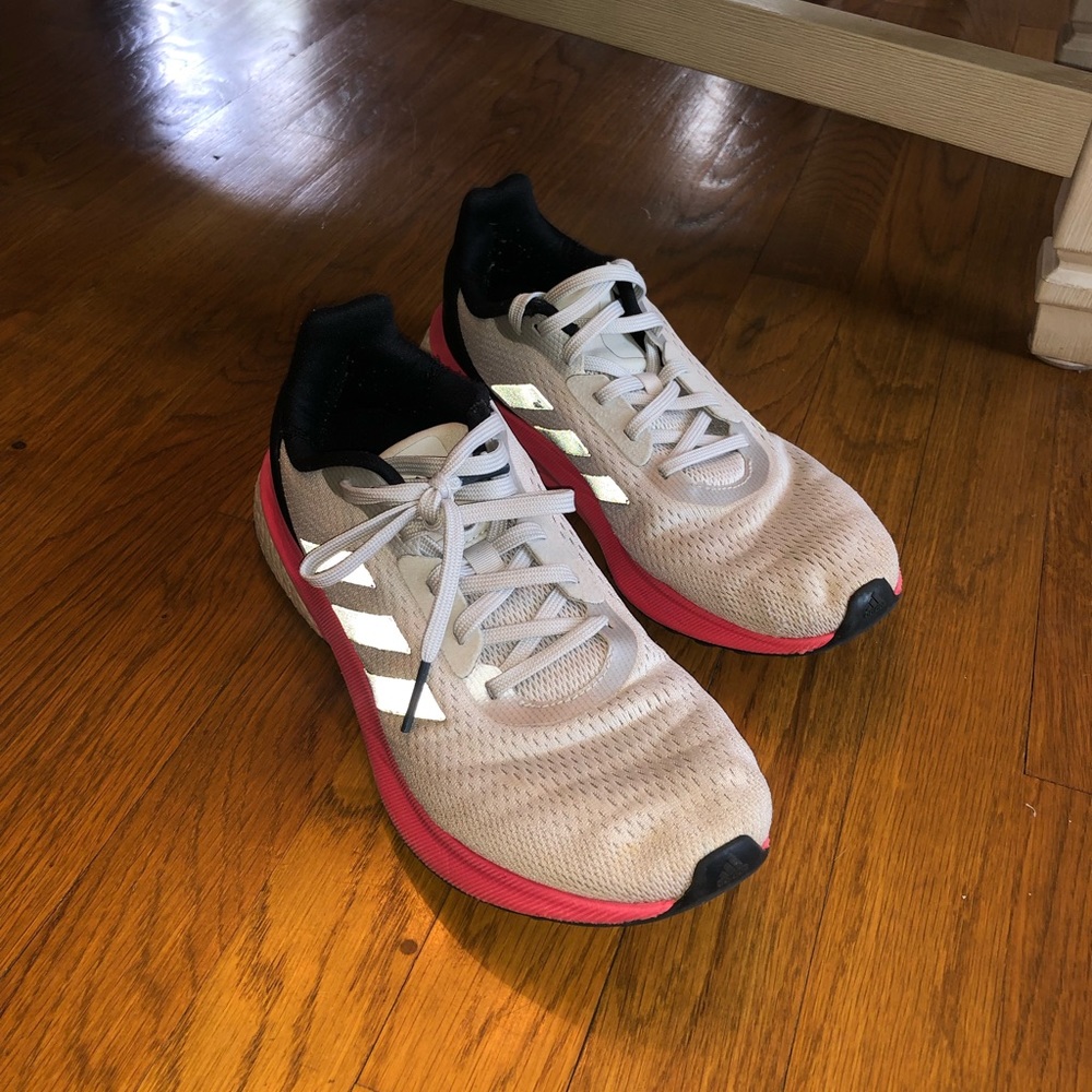Adidas tennis shoes!